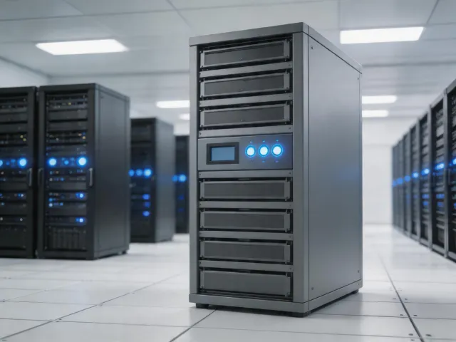 GenPrime modular UPS system in a data center